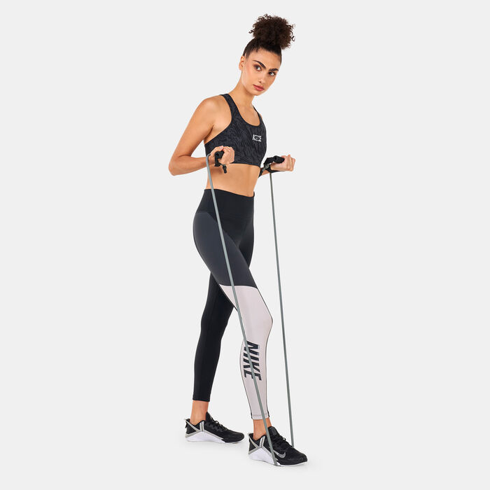 Nike Women's One Dri-FIT 7/8 Leggings Black Nike Women's One Dri-FIT 7/8 Leggings Black image number 2