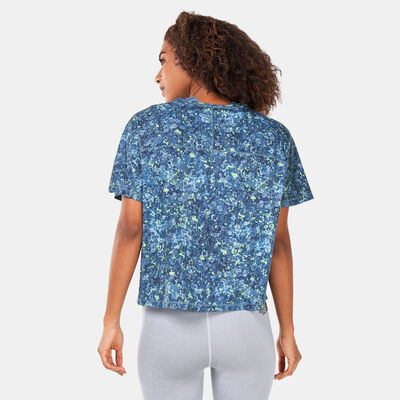 The North Face Women's Printed Dawndream Relaxed T-Shirt Blue