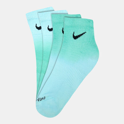 Nike Men's Everyday Plus Cushioned Ankle Socks Green Nike Men's Everyday Plus Cushioned Ankle Socks Green