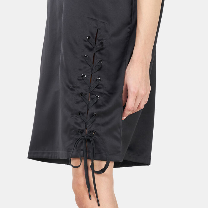 adidas Originals Women's Always Original Laced T-Shirt Dress Black adidas Originals Women's Always Original Laced T-Shirt Dress Black image number 2