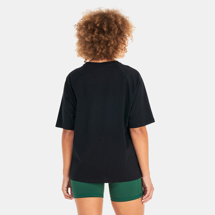 New Balance Women's Athletics Kim Van Vuuren T-Shirt Black New Balance Women's Athletics Kim Van Vuuren T-Shirt Black image number 1