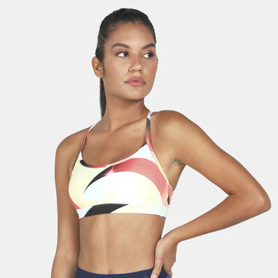 Reebok Women's Skinny Sports Bra Orange