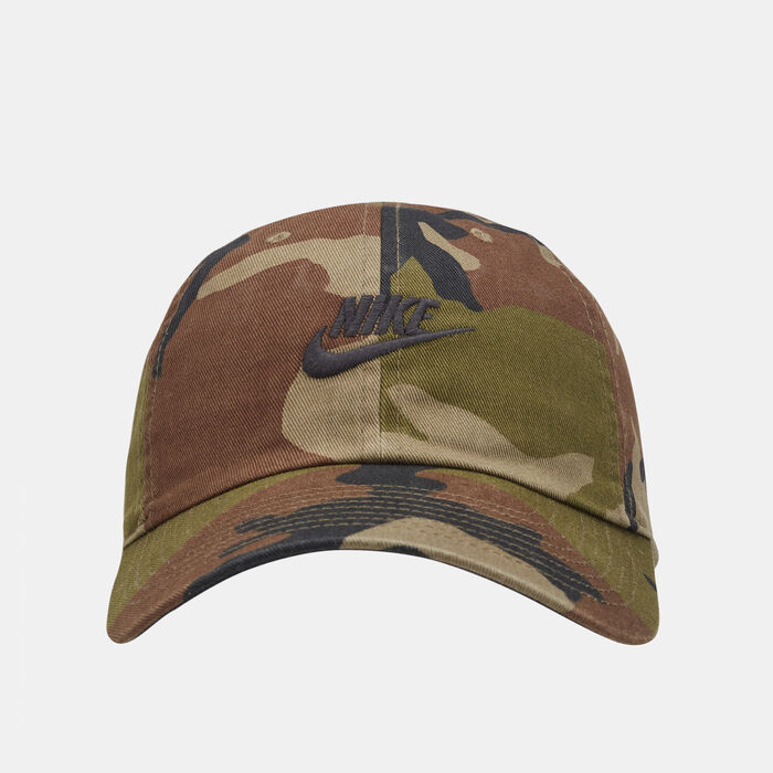 Nike Sportswear H86 Futura Wash Camo Cap Brown image number 0
