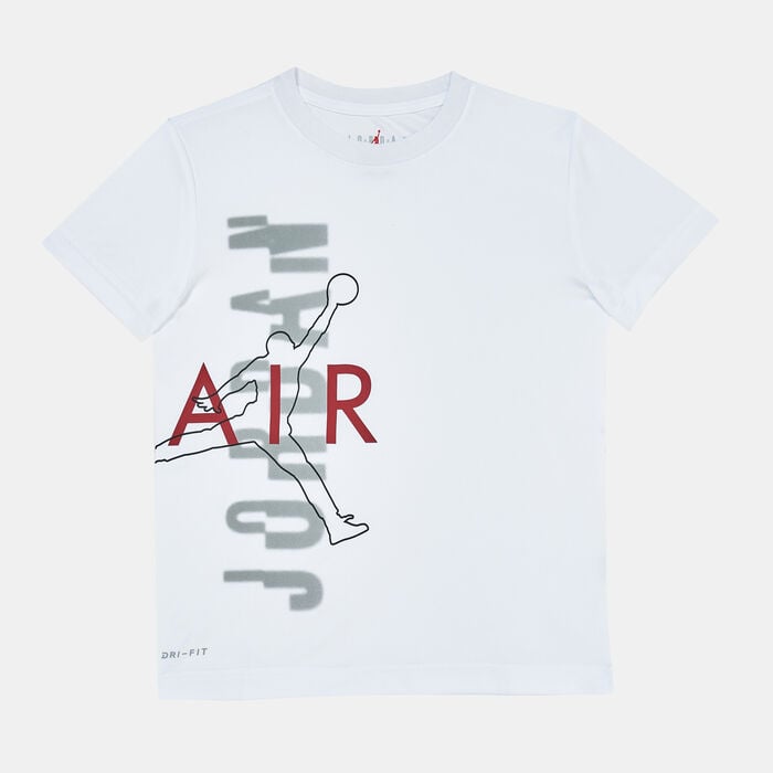 Jordan Kids' Air Strike T-Shirt White Jordan Kids' Air Strike T-Shirt White image number 0