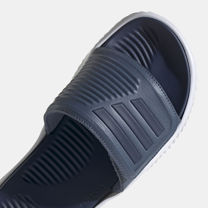 adidas Men's Alphabounce Slides Blue adidas Men's Alphabounce Slides Blue image number 5