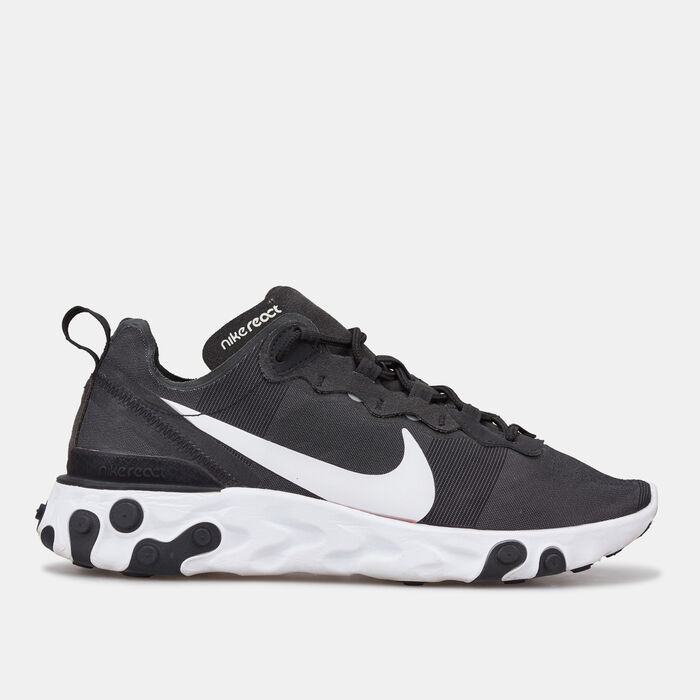 Nike Women's React Element 55 Shoe Black image number 0