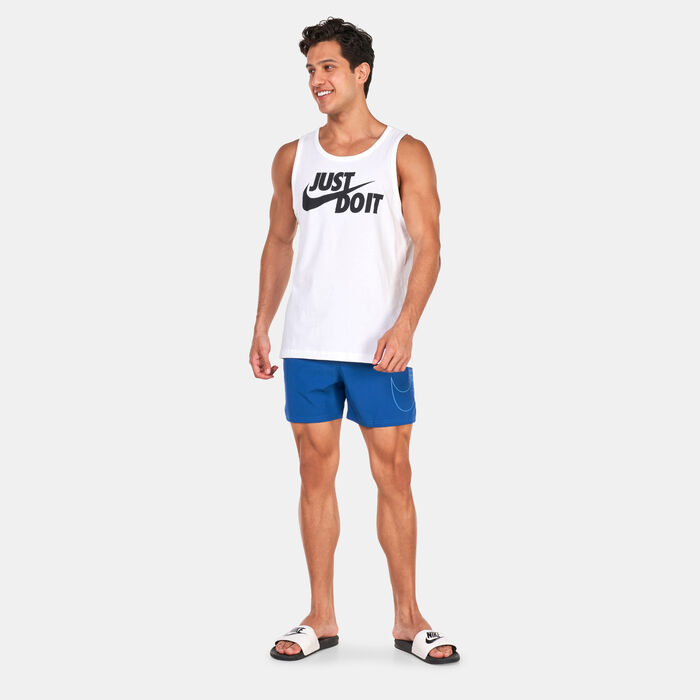 Nike Swim Men's Swim 5-Inch Volley Shorts Blue image number 2