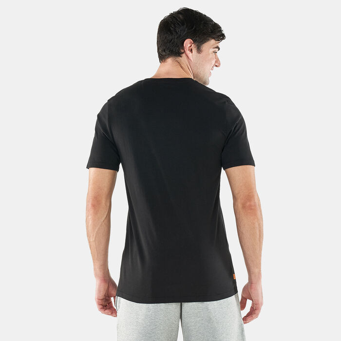 Timberland Men's Brand Carrier T-Shirt Black Timberland Men's Brand Carrier T-Shirt Black image number 1