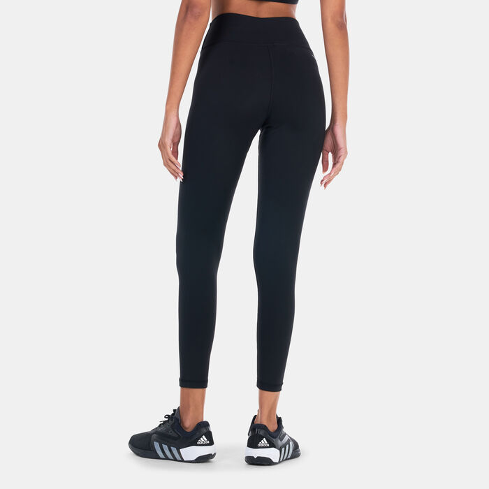 adidas Women’s Training Essentials 7/8 Training Leggings Black adidas Women’s Training Essentials 7/8 Training Leggings Black image number 1