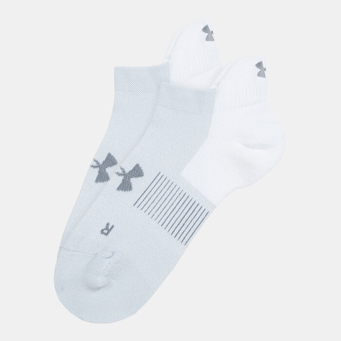 Under Armour Armour Dry™ Run Crew Socks White Under Armour Armour Dry™ Run Crew Socks White image number 0