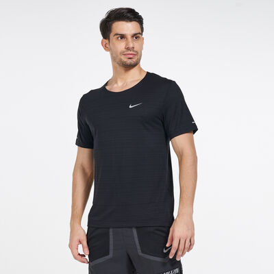 Nike Men's Dri-FIT Miler T-Shirt Black