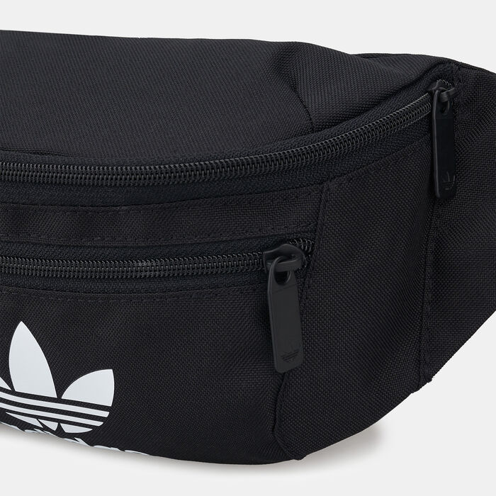 adidas Originals Men's Adicolor Classic Waist Bag Black adidas Originals Men's Adicolor Classic Waist Bag Black image number 3