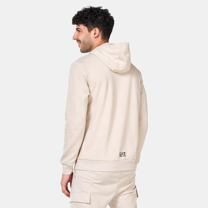 EA7 Emporio Armani Men's University Pack Hoodie Beige EA7 Emporio Armani Men's University Pack Hoodie Beige image number 1
