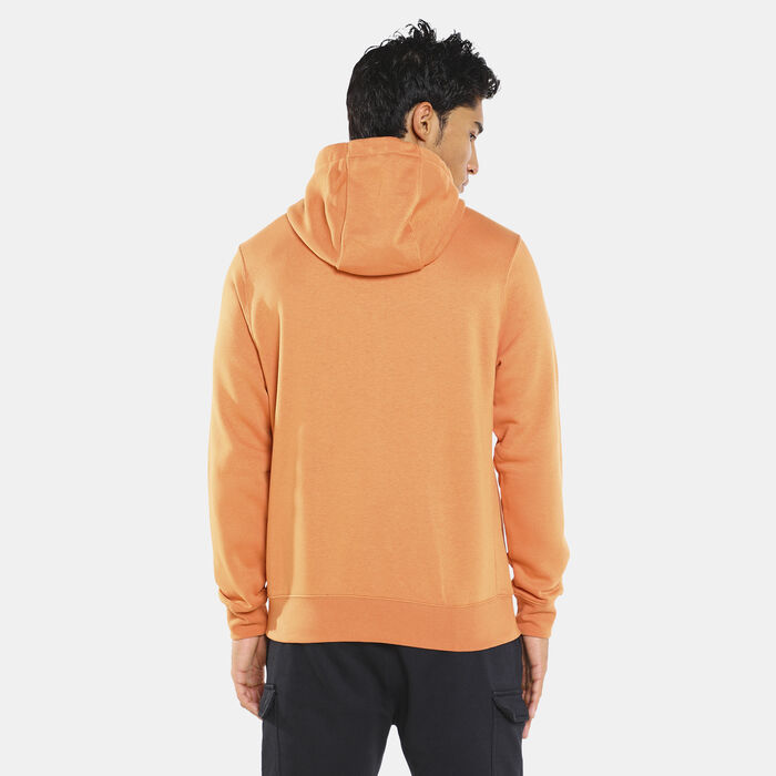 Nike Men's Sportswear Club Fleece Hoodie Orange Nike Men's Sportswear Club Fleece Hoodie Orange image number 1