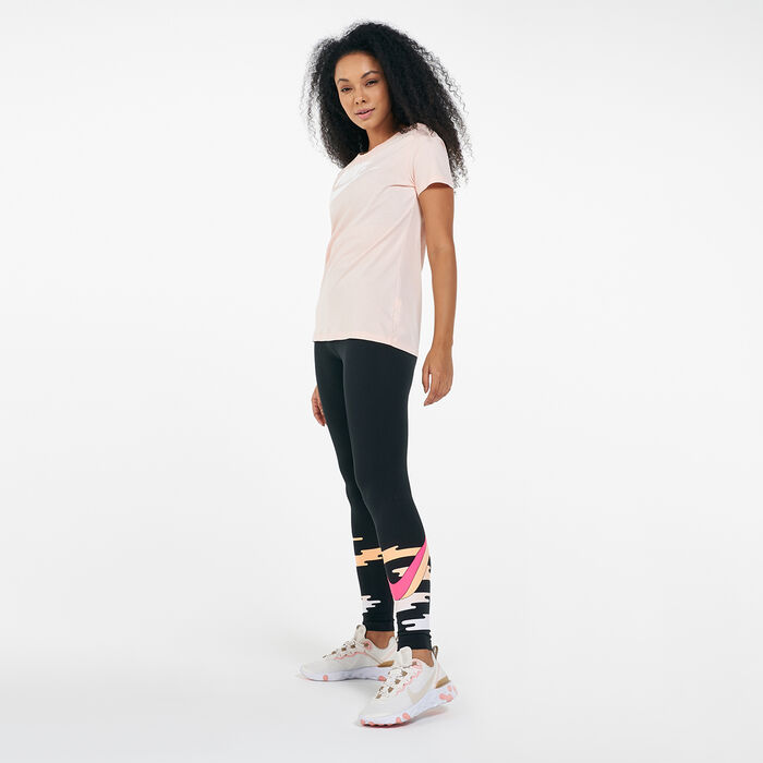 Nike Women's Sportswear Icon Clash Leggings Black Nike Women's Sportswear Icon Clash Leggings Black image number 2