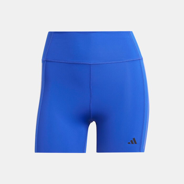 adidas Women's Optime Training Leggings Blue adidas Women's Optime Training Leggings Blue image number 0