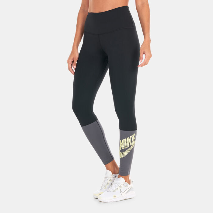 Nike Women's One High-Waisted Dance Leggings Black Nike Women's One High-Waisted Dance Leggings Black image number 0