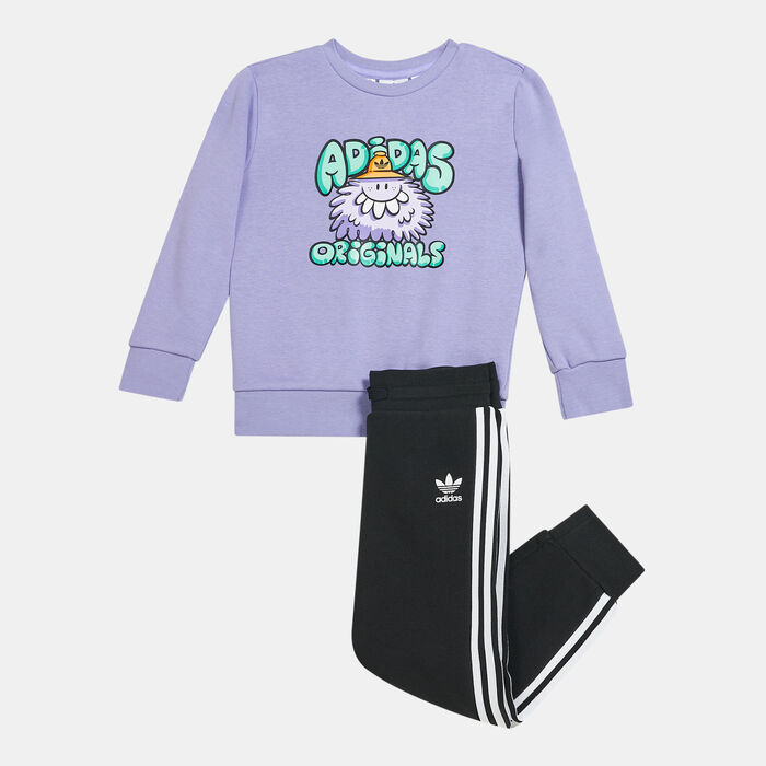 adidas Originals Kids' Kevin Lyons Set Purple adidas Originals Kids' Kevin Lyons Set Purple image number 0