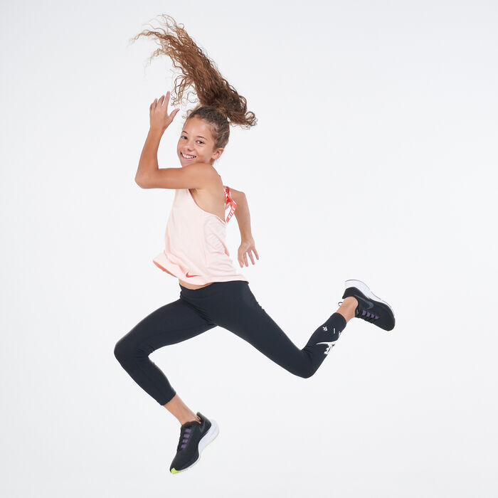 Nike Kids' Sportswear Air Favorites Leggings (Older Kids) Black Nike Kids' Sportswear Air Favorites Leggings (Older Kids) Black image number 2