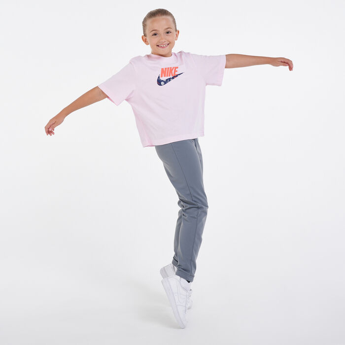 Nike Kids' Sportswear Boxy T-Shirt Pink Nike Kids' Sportswear Boxy T-Shirt Pink image number 2