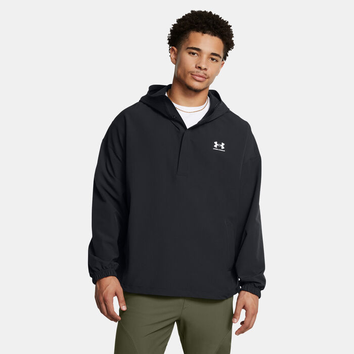 Under Armour Men's Vibe StormShell Training Hoodie Black Under Armour Men's Vibe StormShell Training Hoodie Black image number 0