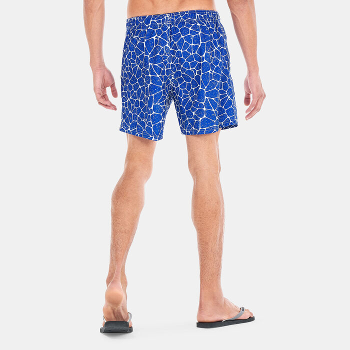 Speedo Men's Printed Leisure Swimming Shorts (16-Inch) Blue Speedo Men's Printed Leisure Swimming Shorts (16-Inch) Blue image number 1