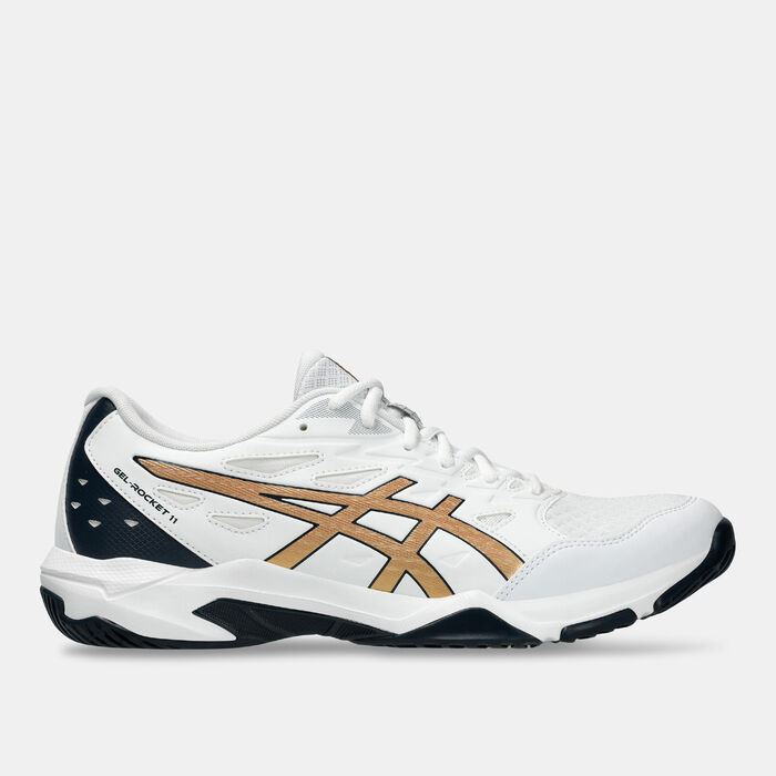 ASICS Men's GEL-ROCKET 11 Shoes White ASICS Men's GEL-ROCKET 11 Shoes White image number 0