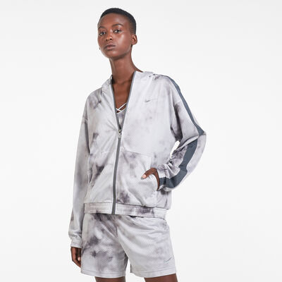 Nike Women's Sportswear Icon Clash Mesh Jacket Grey Nike Women's Sportswear Icon Clash Mesh Jacket Grey