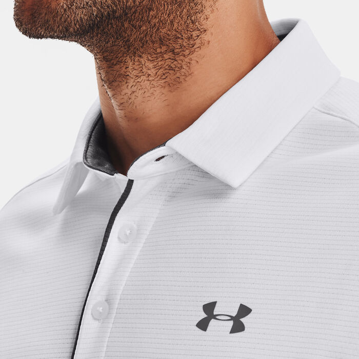 Under Armour Men's Under Armour™ Tech Polo Shirt White Under Armour Men's Under Armour™ Tech Polo Shirt White image number 4