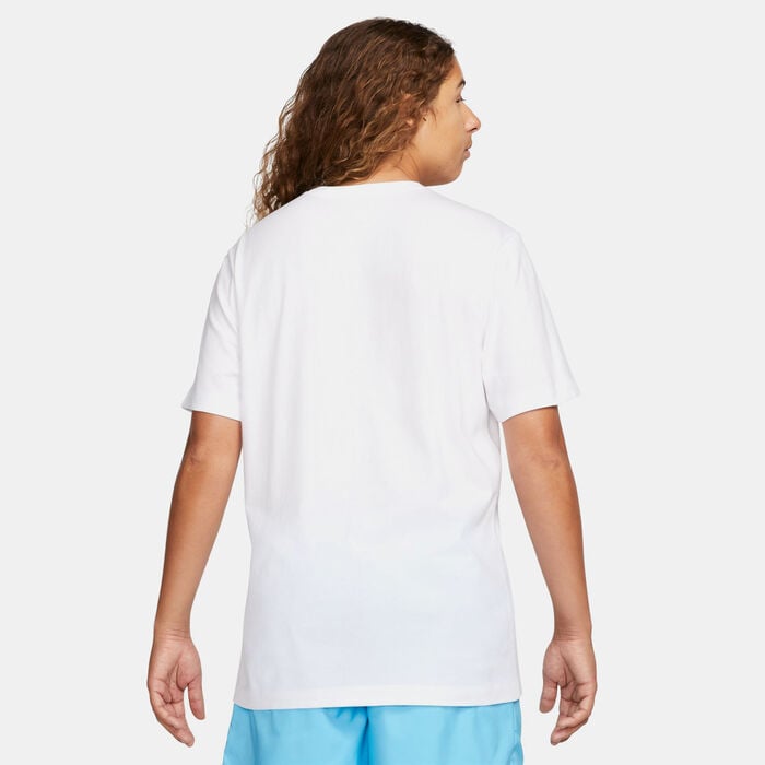 Nike Men's Sportswear Just Do It T-Shirt White Nike Men's Sportswear Just Do It T-Shirt White image number 2