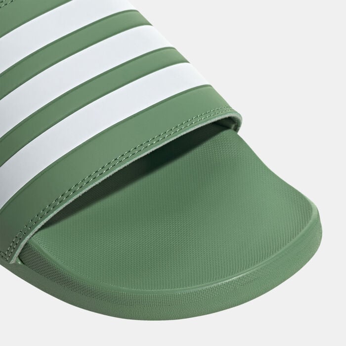 adidas Adilette Comfort Slides Green adidas Adilette Comfort Slides Green image number 5