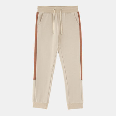 Sun and Sand Sports Kids' Colourblock Joggers Beige