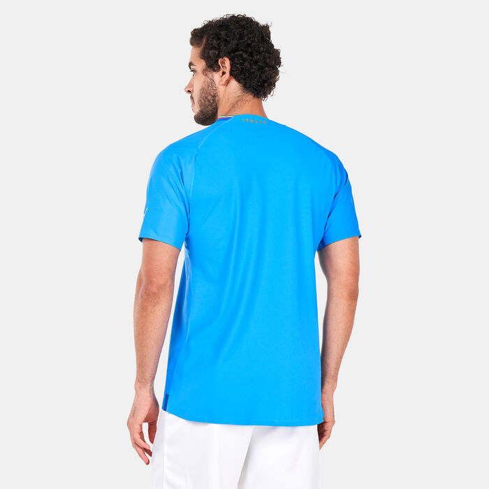PUMA Men's Italy Home Official Jersey - 2022/23 Blue PUMA Men's Italy Home Official Jersey - 2022/23 Blue image number 1