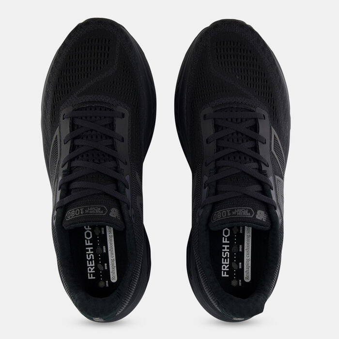 New Balance Men's Fresh Foam X 1080 v14 Running Shoes Black New Balance Men's Fresh Foam X 1080 v14 Running Shoes Black image number 4