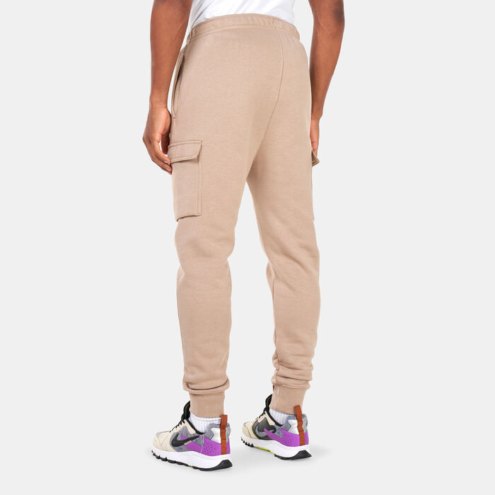 Nike Men's Sports Club Cargo Pants Beige image number 1