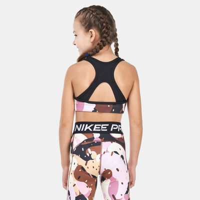 Nike Kids' Swoosh Reversible Sports Bra (Older Kids) Purple