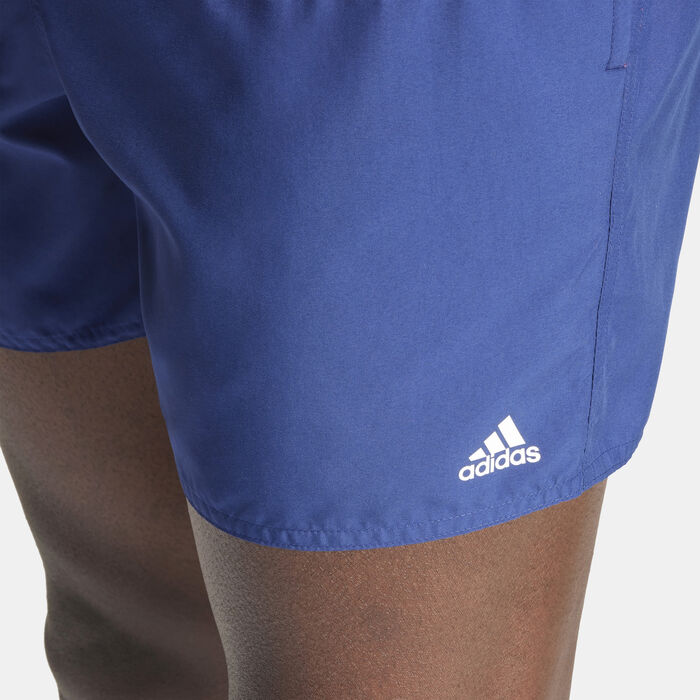 adidas Men's Colourblock CLX Swimming Shorts Blue adidas Men's Colourblock CLX Swimming Shorts Blue image number 2
