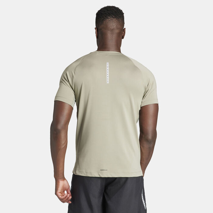 adidas Men's Gym Training T-Shirt Green adidas Men's Gym Training T-Shirt Green image number 1