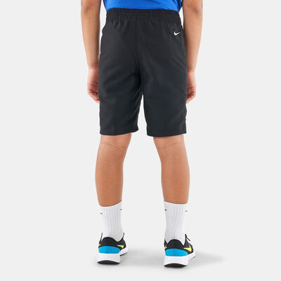 Nike Swim Kids' Logo Solid Volley 8-Inch Swimming Shorts Black