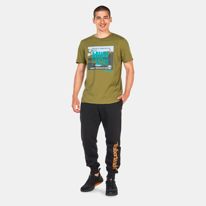 Timberland Men's Outdoor Graphic T-Shirt Green Timberland Men's Outdoor Graphic T-Shirt Green image number 2