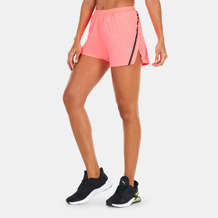PUMA Women's Run Ultraweave S 3-inch Running Shorts Pink PUMA Women's Run Ultraweave S 3-inch Running Shorts Pink image number 0