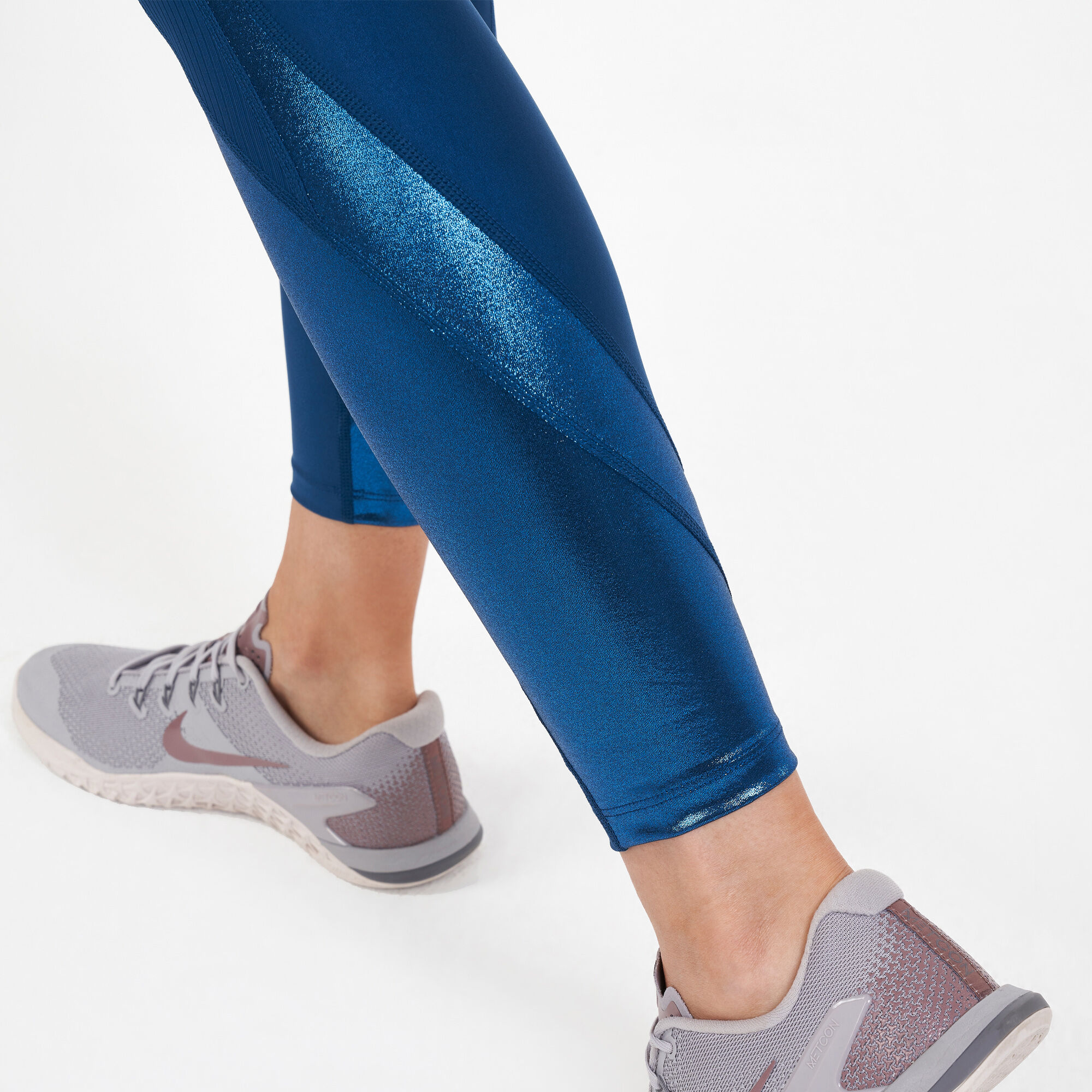 Nike women's metallic clash leggings shop