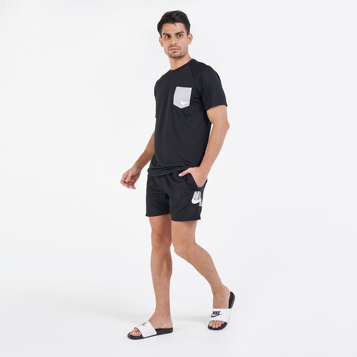 Nike Swim Men's Swim Volley 5-inch Swimming Shorts Black image number 2