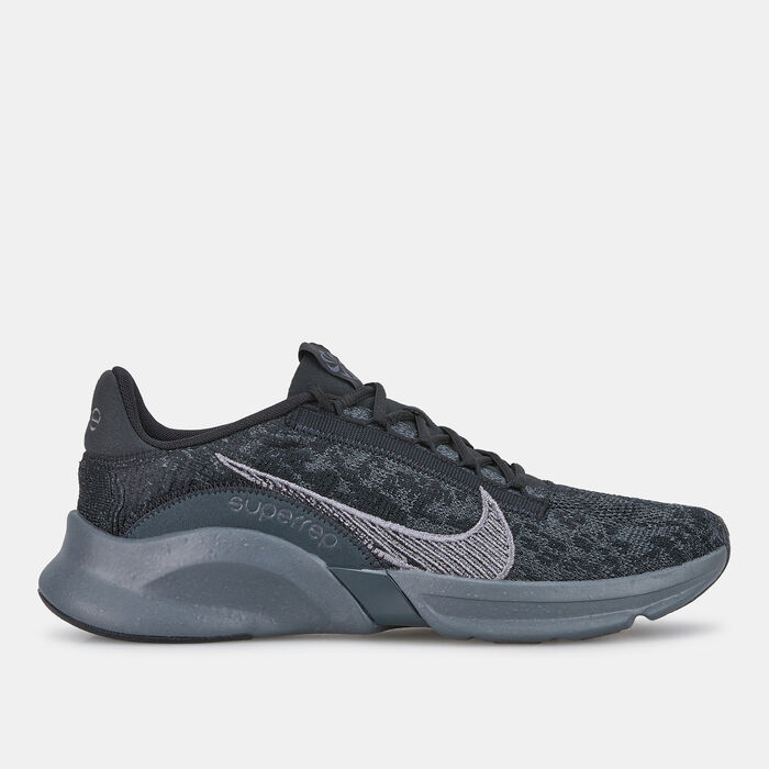 Nike Men's SuperRep Go 3 Next Nature Flyknit Training Shoes Grey Nike Men's SuperRep Go 3 Next Nature Flyknit Training Shoes Grey image number 0