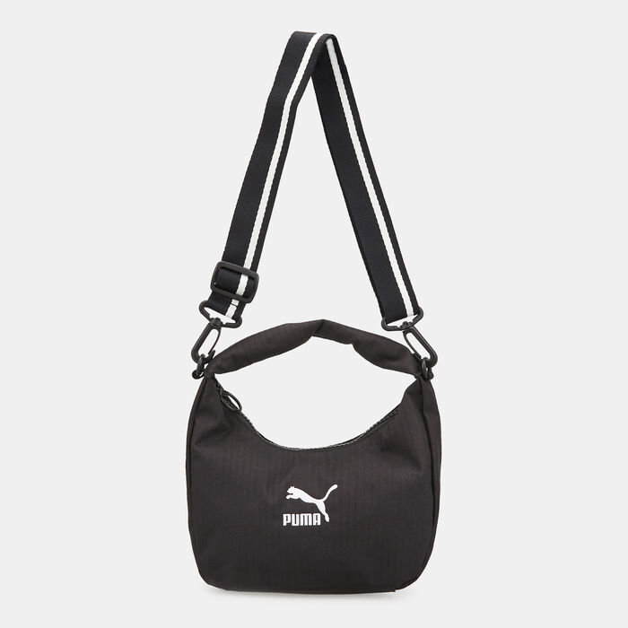 PUMA Women's Prime Classics Mini Hobo Bag Black PUMA Women's Prime Classics Mini Hobo Bag Black image number 0