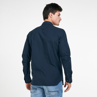 Timberland Men's Ela River Elevated Oxford Shirt Blue