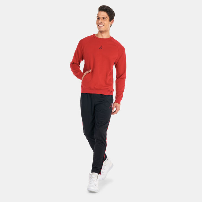 Jordan Men's Dri-FIT Sport Fleece Sweatshirt Red Jordan Men's Dri-FIT Sport Fleece Sweatshirt Red image number 2