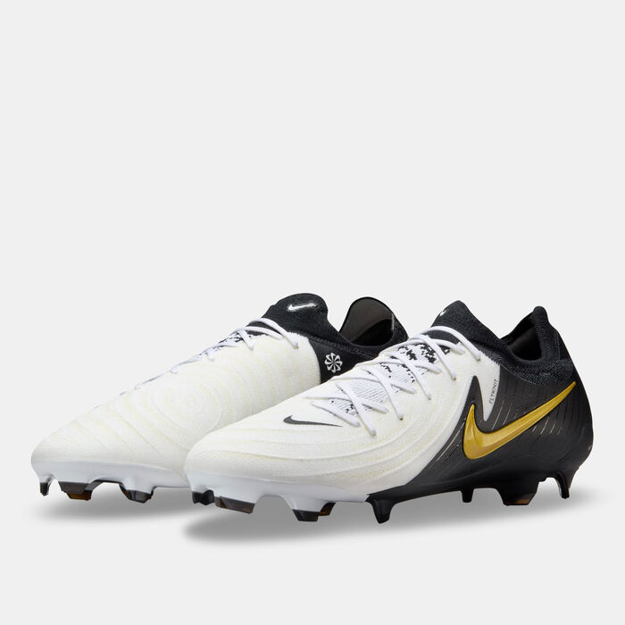 Nike Men's Phantom GX 2 Pro Firm Ground Football Shoes White Nike Men's Phantom GX 2 Pro Firm Ground Football Shoes White image number 2