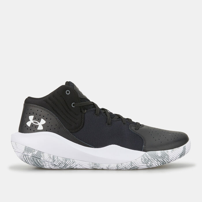 Under Armour Unisex UA Jet '21 Basketball Shoe Black Under Armour Unisex UA Jet '21 Basketball Shoe Black image number 0