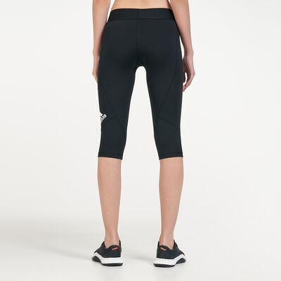 adidas Women's Training Alphaskin Capri Leggings Black adidas Women's Training Alphaskin Capri Leggings Black